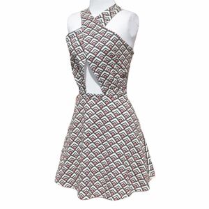 Hollister Criss Cross Skater Dress Large EUC